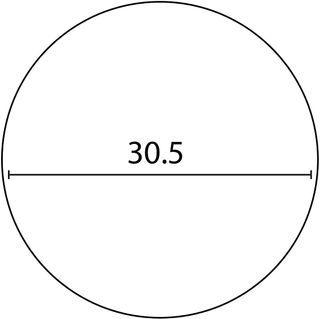 Unilux, Reloj de Pared Silencioso Pop, 30.5 cm, Co