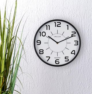 Unilux, Reloj de Pared Silencioso Pop, 30.5 cm, Co