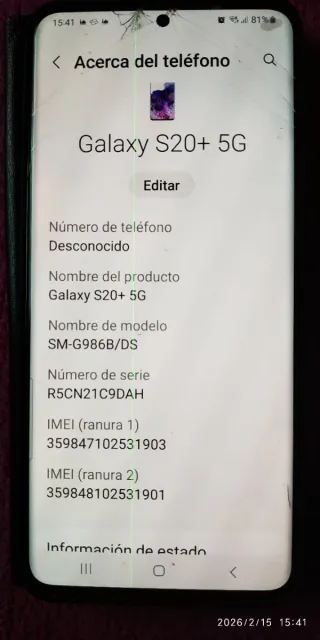 Samsung Galaxy S20 Plus