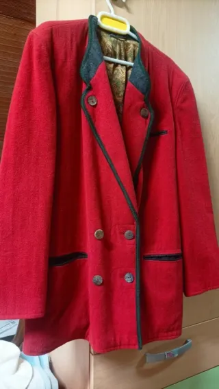 Chaqueta roja vintage