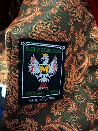 Chaqueta roja vintage