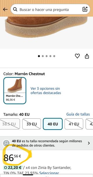 Botines Marco Tozzi Mujer Marrones