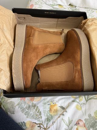 Botines Marco Tozzi Mujer Marrones