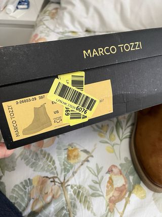 Botines Marco Tozzi Mujer Marrones