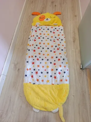Saco dormir infantil perro amarillo 150cm