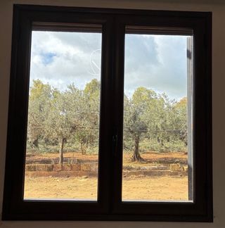 Finestra alluminio con vetro camera