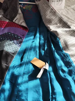 Abrigo Desigual T38/40 Multicolor