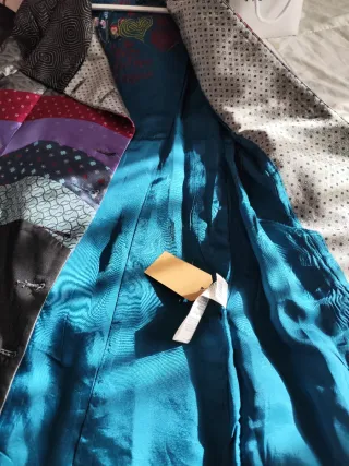 Abrigo Desigual T38/40 Multicolor