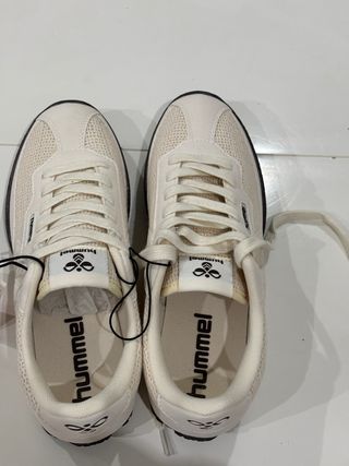 Deportivas Hummel Talla 37 Beige/Blanco