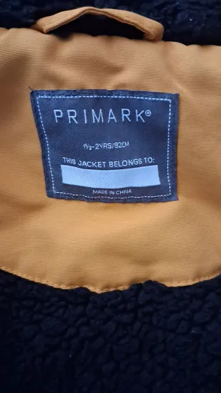 Giubbotto bambino arancione con cappuccio