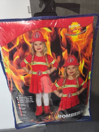 Disfraz Bombera Niña