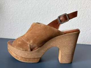 Sandalias GADEA 39 ante y cuero