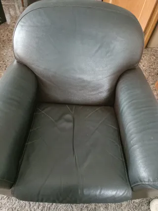 Sillón Club Gamamobel Piel Negro