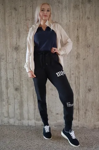 Pantaloni donna sportivi neri nero