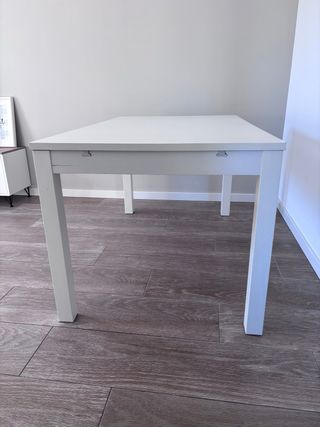 Mesa extensible Ikea blanca