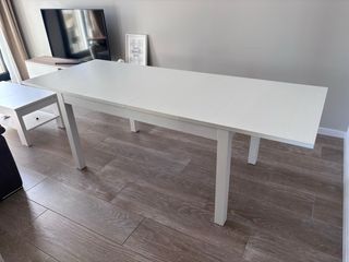 Mesa extensible Ikea blanca