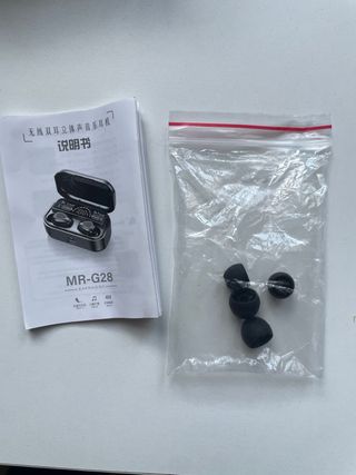 Auriculares inalámbricos negros