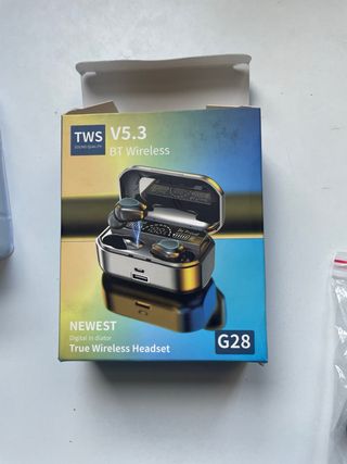 Auriculares inalámbricos negros