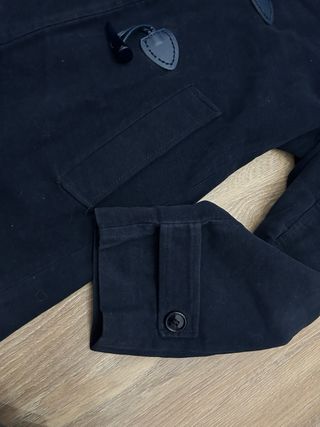 Giubbotto uomo blu  con cappuccio