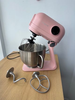 Amasadora Create Rosa + Accesorios Pasta