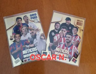 Lote Míticos Invencibles Adrenalyn 2025-2026