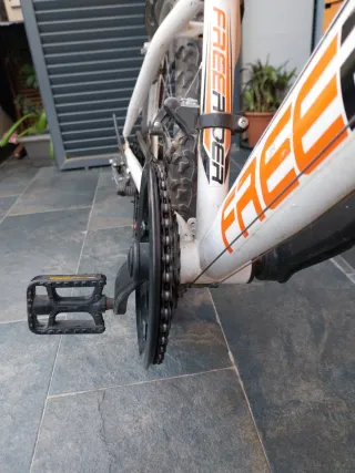 Bicicleta Freerider 24 blanca