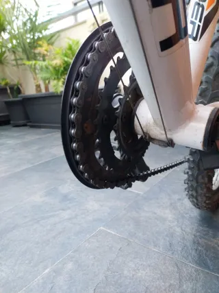 Bicicleta Freerider 24 blanca