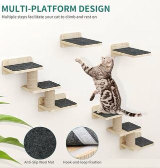 Estantería y rascador Gato 5 Piezas