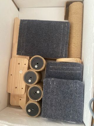 Estantería y rascador Gato 5 Piezas