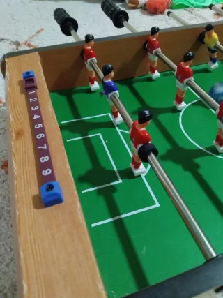 Futbolín de mesa