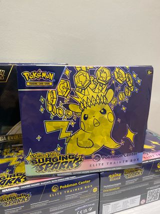 Pokemon Center ETB Scarlet & Violet Surging Sparks