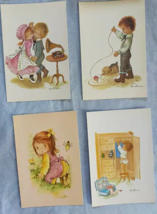 Lote 14 postales vintage Constanza años 70/80