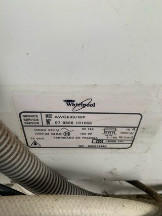 Lavadora Carga Superior 5kg Whirlpool
