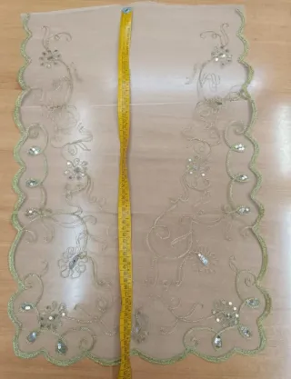 Manteletas Falleras Beige y Doradas