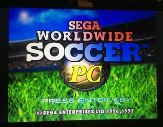 SEGA WORLDWIDE SOCCER PC - PC