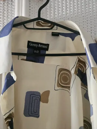 Camisa Genny Armani Estampada Hombre