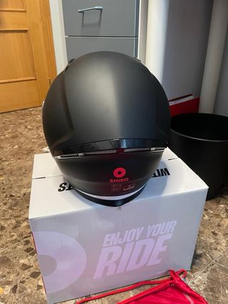 Casco Moto Shiro Negro