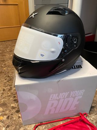 Casco Moto Shiro Negro