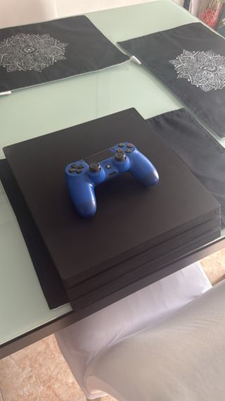 PS4 (PlayStation 4) + Mando Azul