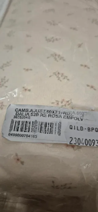 Espuma cambiador BimBidreams bebé