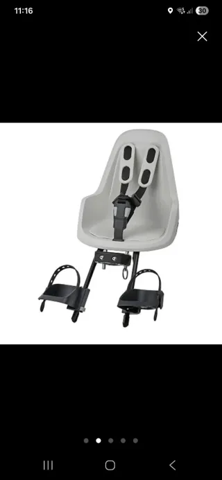 Assento bicicleta bebé Bobike