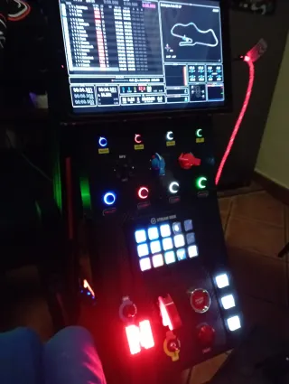 Button box con tablet 10 sim racing SIM RACING