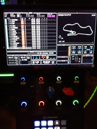 Button box con tablet 10 sim racing SIM RACING