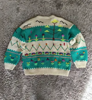 Cárdigan Vintage Bordado