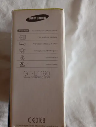 Telefono Samsung GT-E1190 Rosso