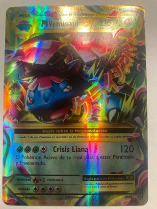 Carta Pokémon M Venusaur EX 230 PS