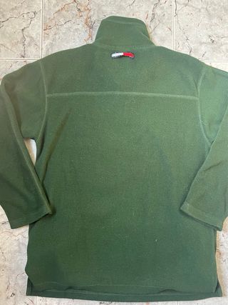 Tommy Hilfiger Forro Polar 1/4 Cremallera Verde Vi
