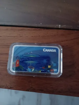 Onza de Plata Pura Canadá 2020...