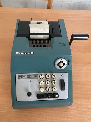 Calcolatrice Olivetti Summa Prima 20