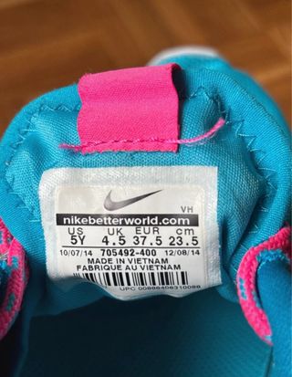 Zapatillas Nike Kaishi GS Azul Lagoon Rosa